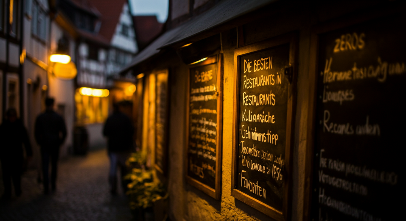 Die besten Restaurants in Weiden: Kulinarik pur