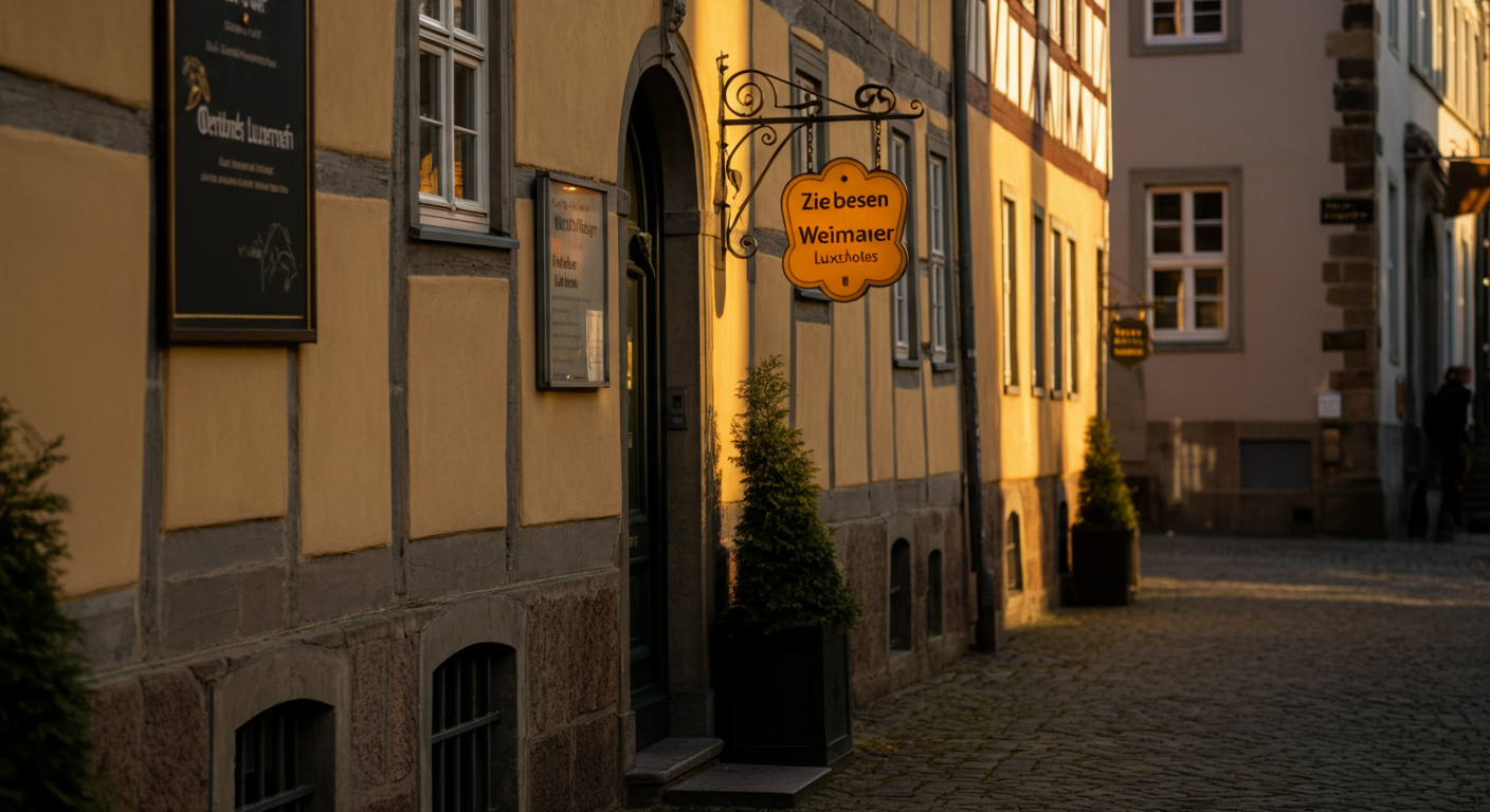 Die besten Weimarer Luxushotels für einen unvergesslichen Aufenthalt - Weimar