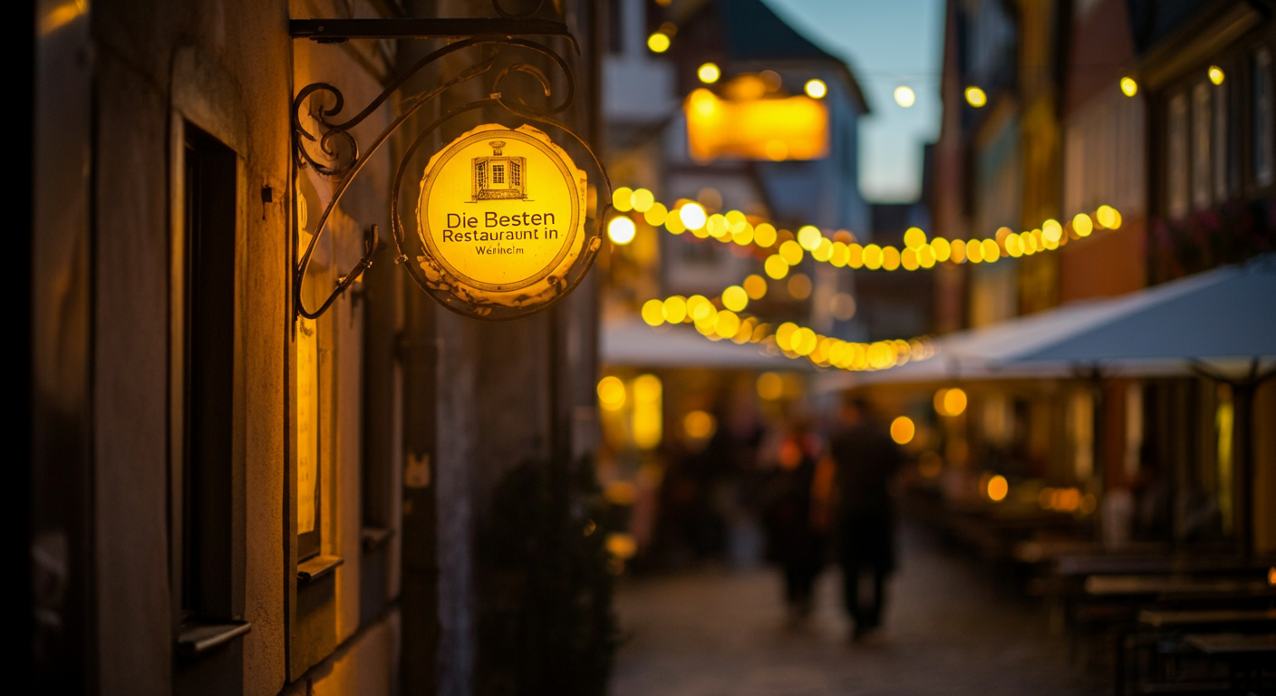 Beste Restaurants Weinheim: Genussmomente & Geheimtipps
