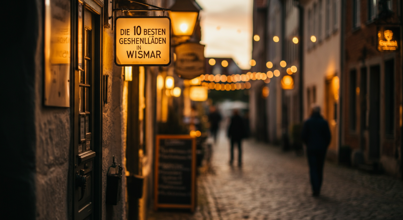 Finden Sie die perfekten Geschenke in Wismars 10 besten Läden