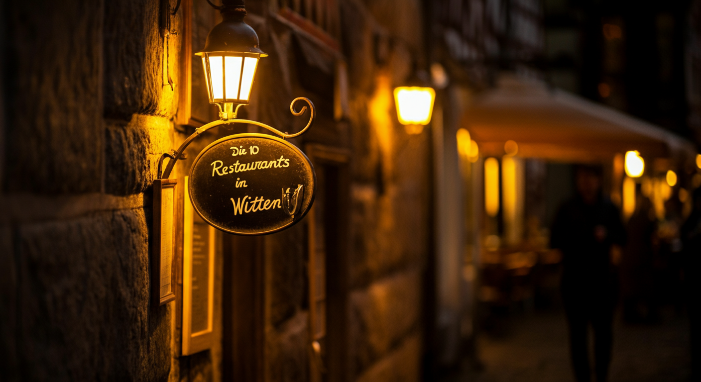 Die 10 besten Restaurants in Witten Kulinarische Highlights in der Ruhrstadt - Witten