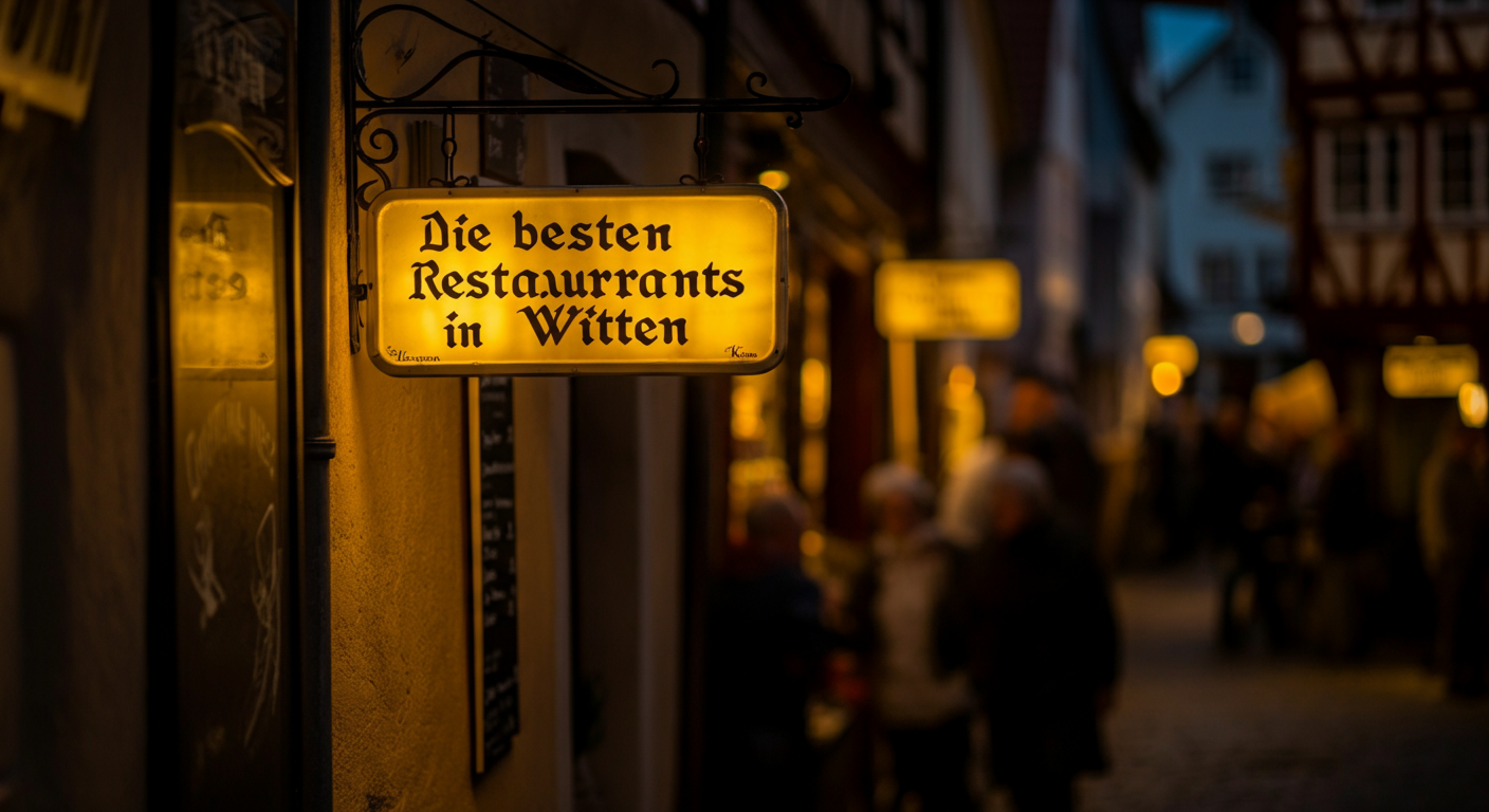 Die besten Restaurants in Witten Lokale Geheimtipps und traditionelle Küche - Witten