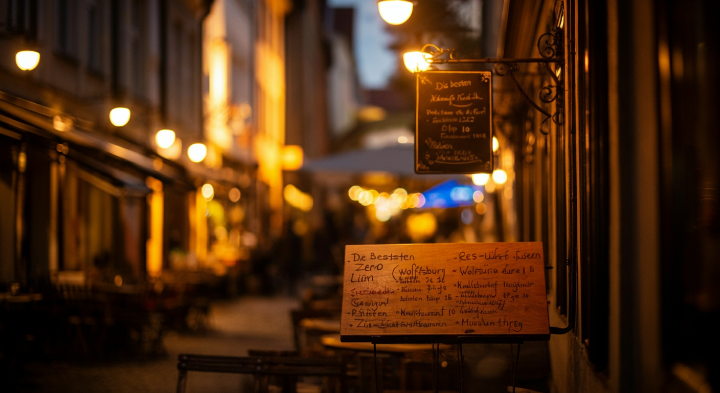 Lass dich von Wolfsburgs Top-Restaurants verwöhnen! Unsere 10 Empfehlungen