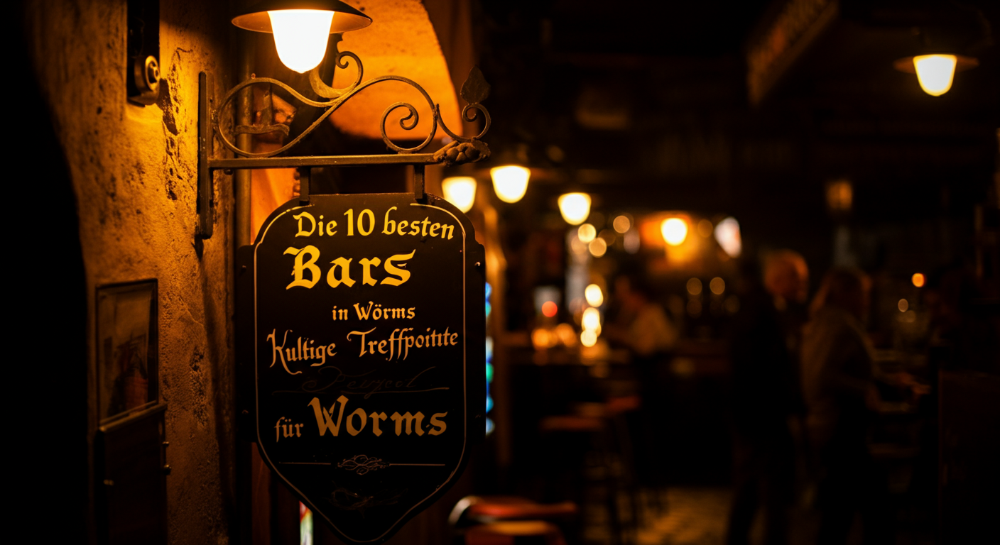 Entdecke die 10 kultigsten Bars in Worms - Dein Genuss-Highlight!