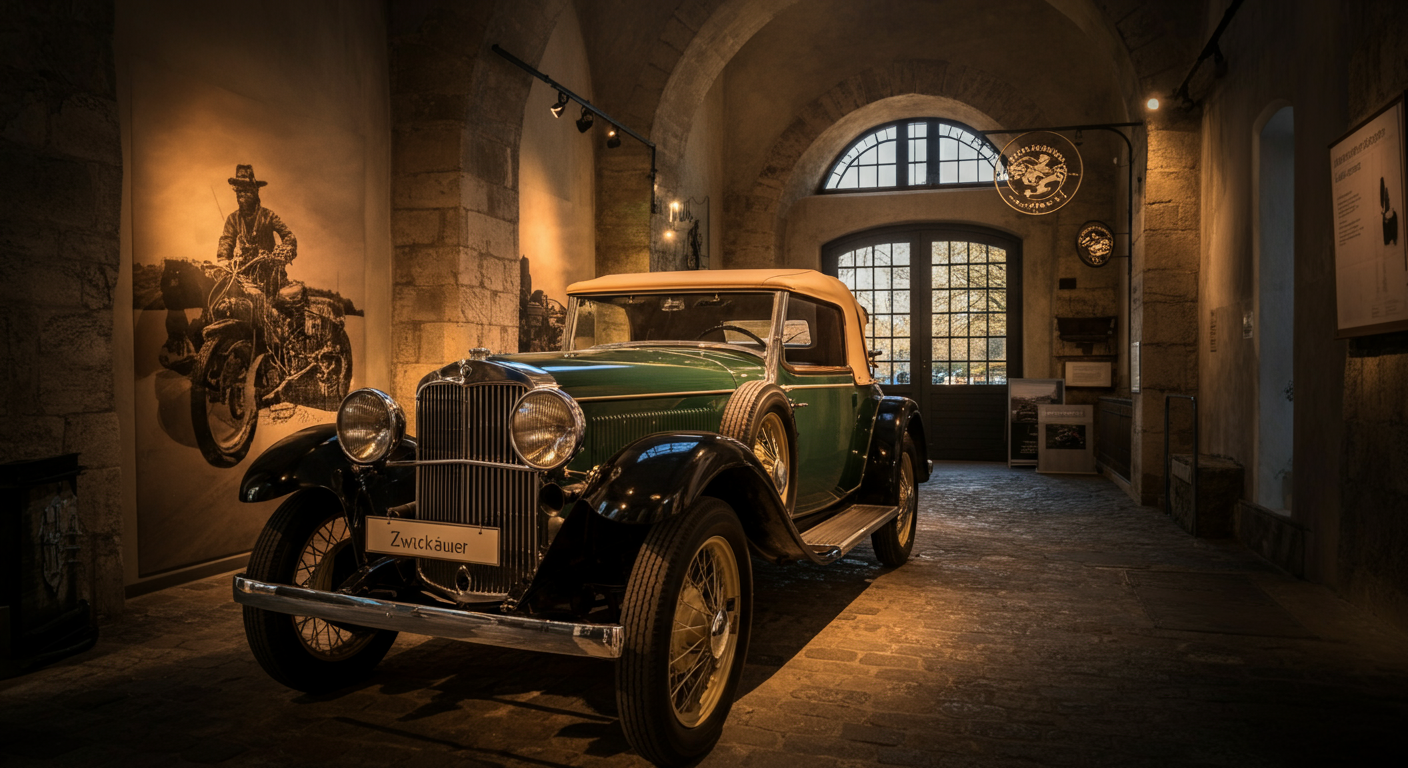 Zwickauer Automobilmuseum Geschichte Ausstellung und praktische Besuchertipps - Zwickau