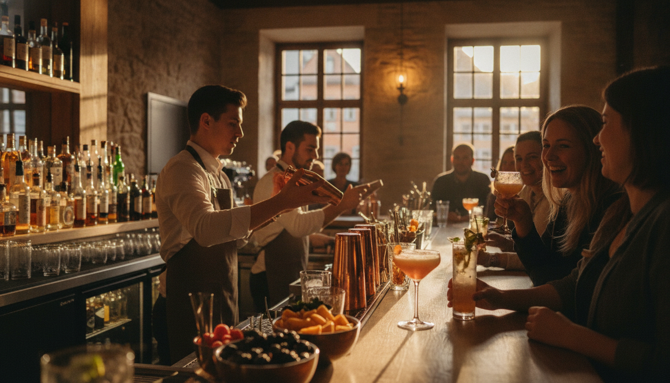 Cocktail-Bars in Annaberg-Buchholz Handgemachte Drinks Mixologie im Erzgebirge - Annaberg-Buchholz
