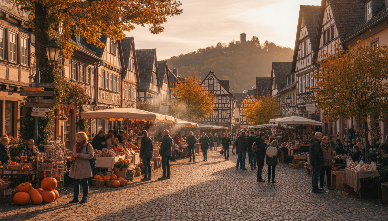 Bensheim im Herbst Die schönsten Ausflugsziele und Aktivitäten in der Bergstraße - Bensheim