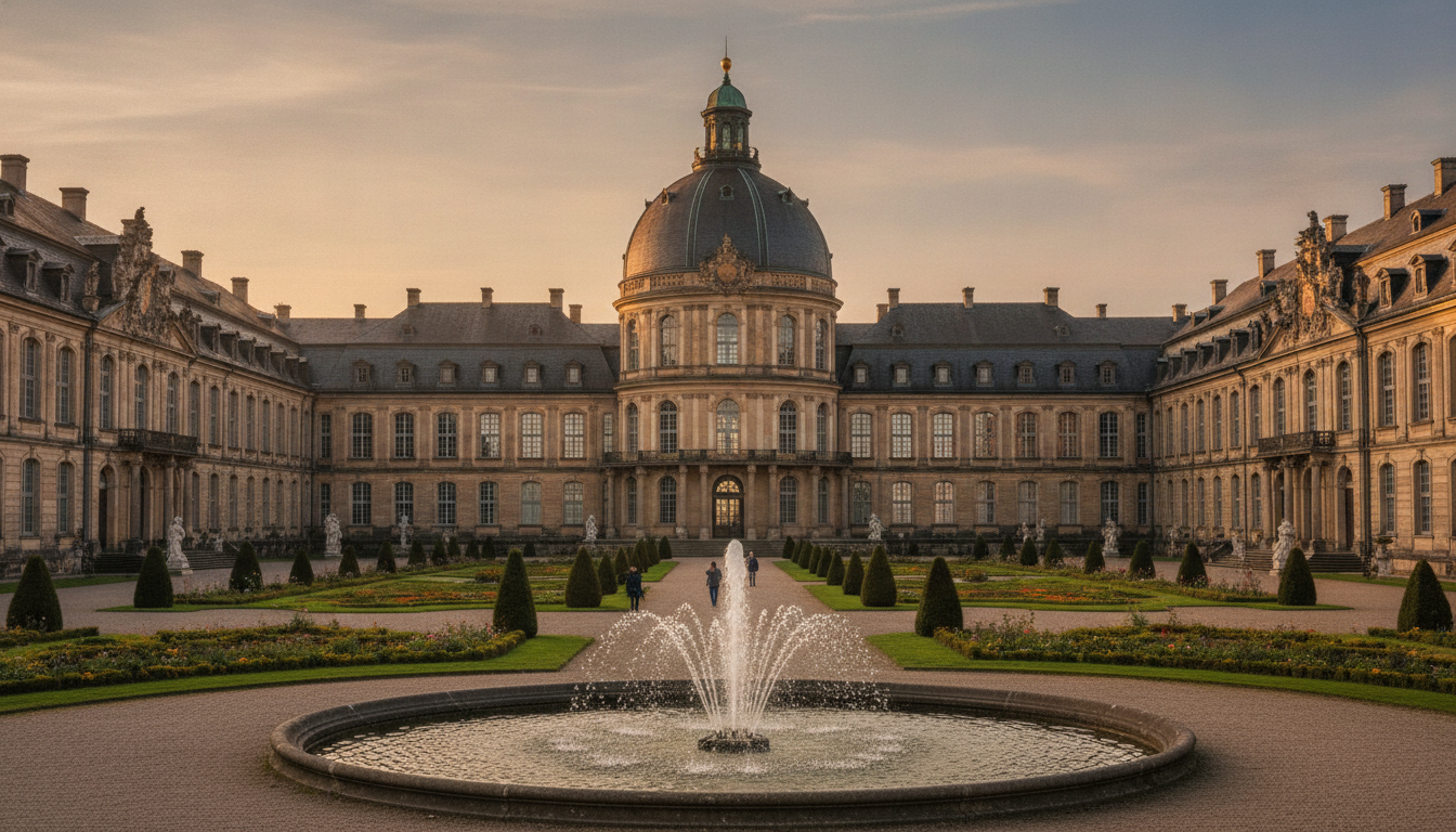 Bruchsal Schloss Kompletter Führer zur barocken Fürstbischöflichen Residenz - Bruchsal
