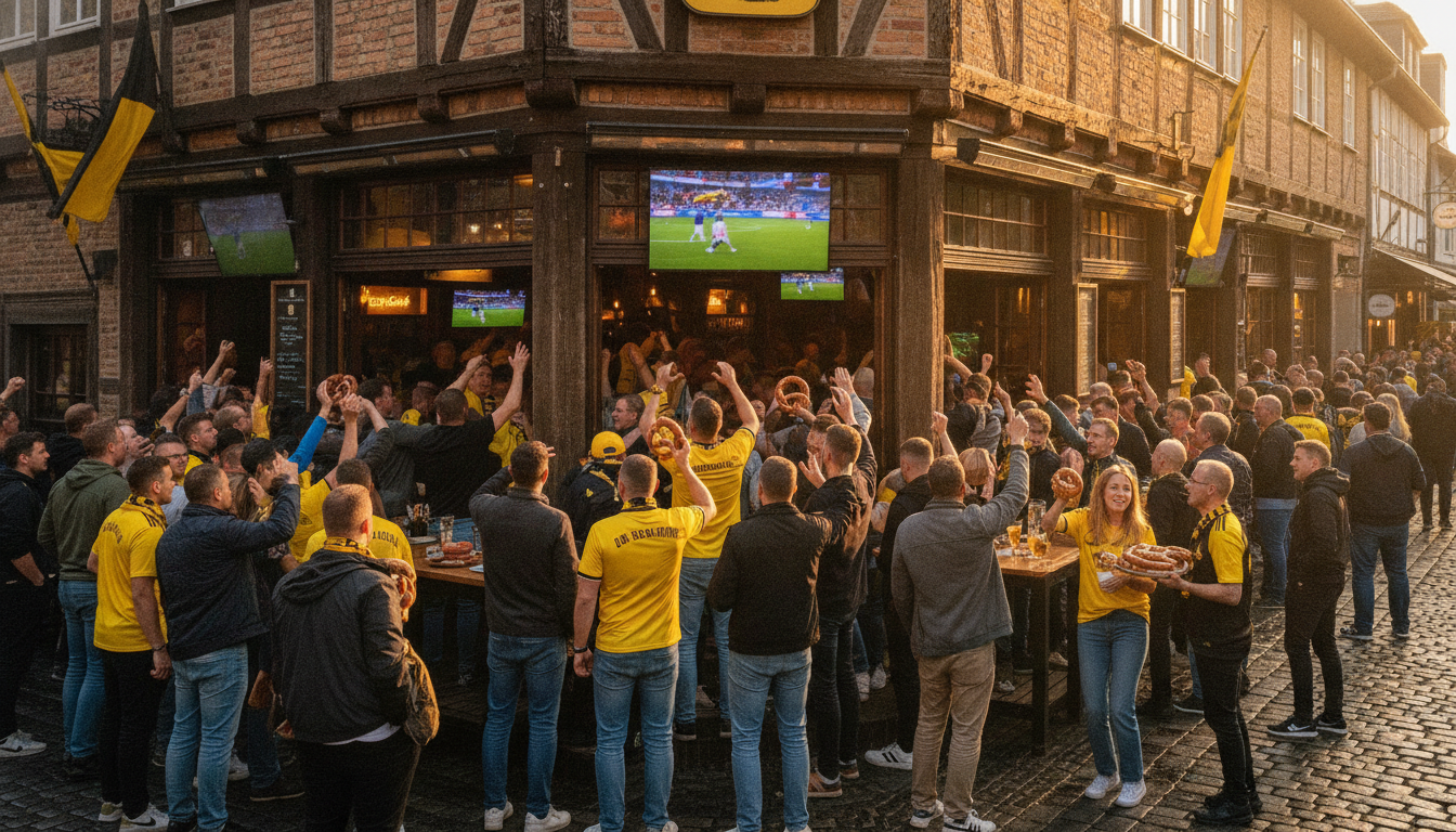 Sportler-Bars Dortmund: Wo BVB-Fans gemeinsam feiern