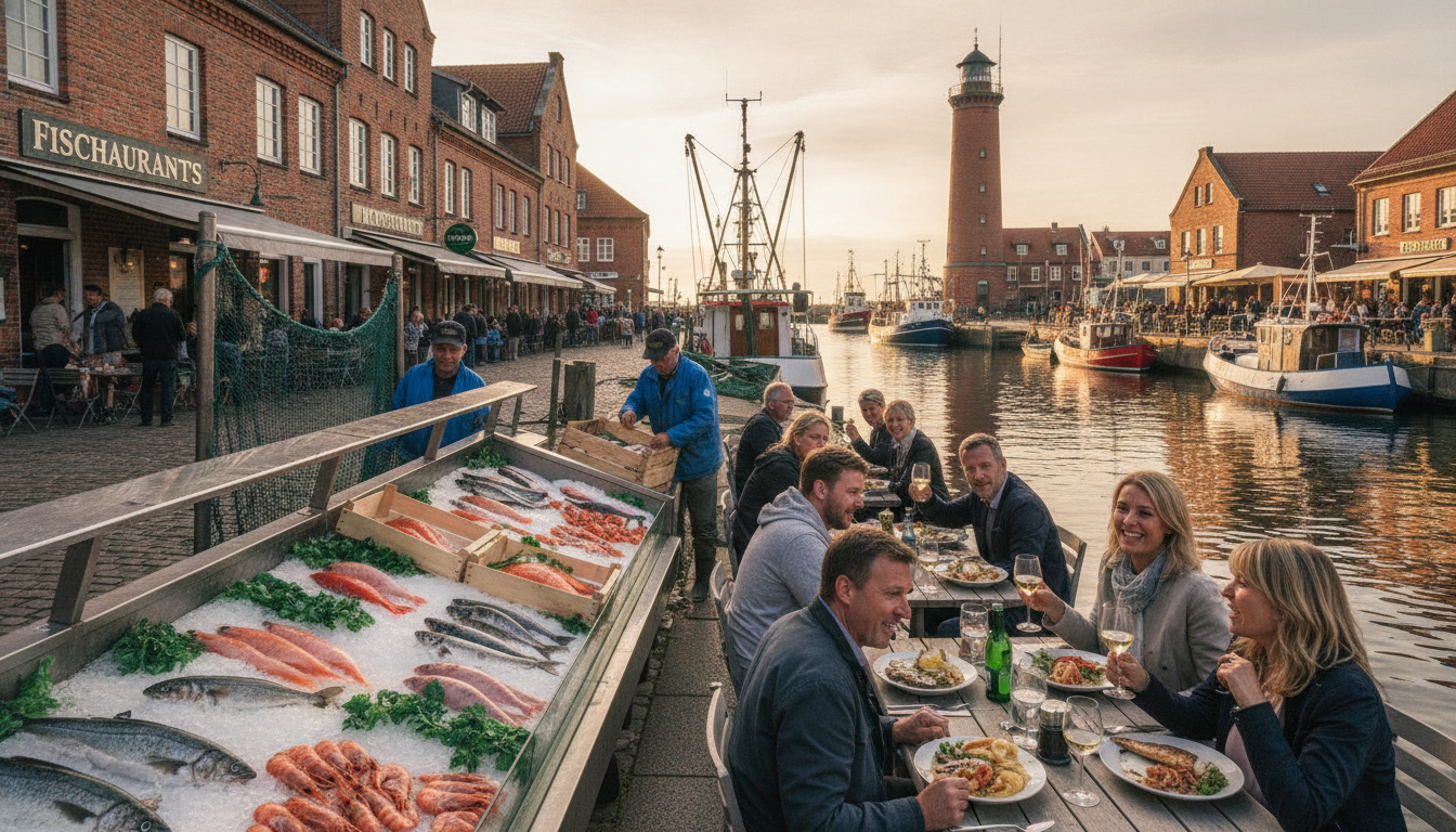 Fischrestaurants in Emden Die besten Adressen für frischen Fisch direkt vom Hafen - Emden
