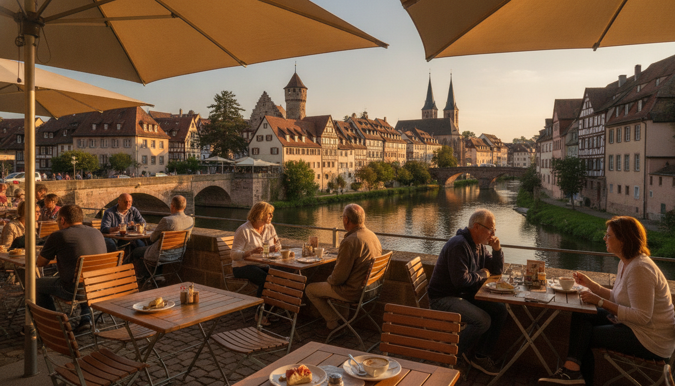 Esslingen-am-Neckar Die besten Cafs mit Ausblick auf den Neckar und die Altstadt - Esslingen-am-Neckar