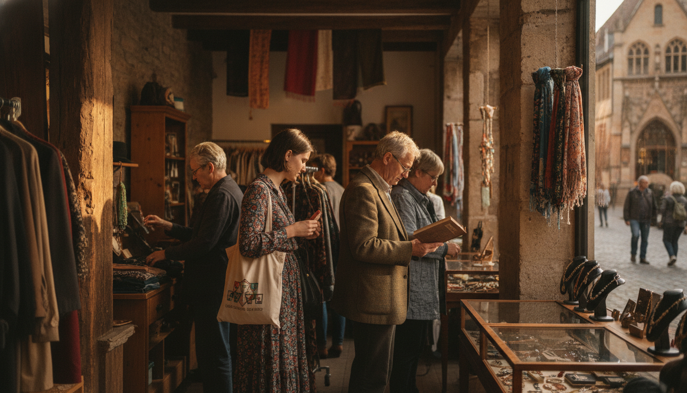 Second-Hand Shopping in Freiberg Die besten Läden für nachhaltige Mode und Vintage-Schätze - Freiberg