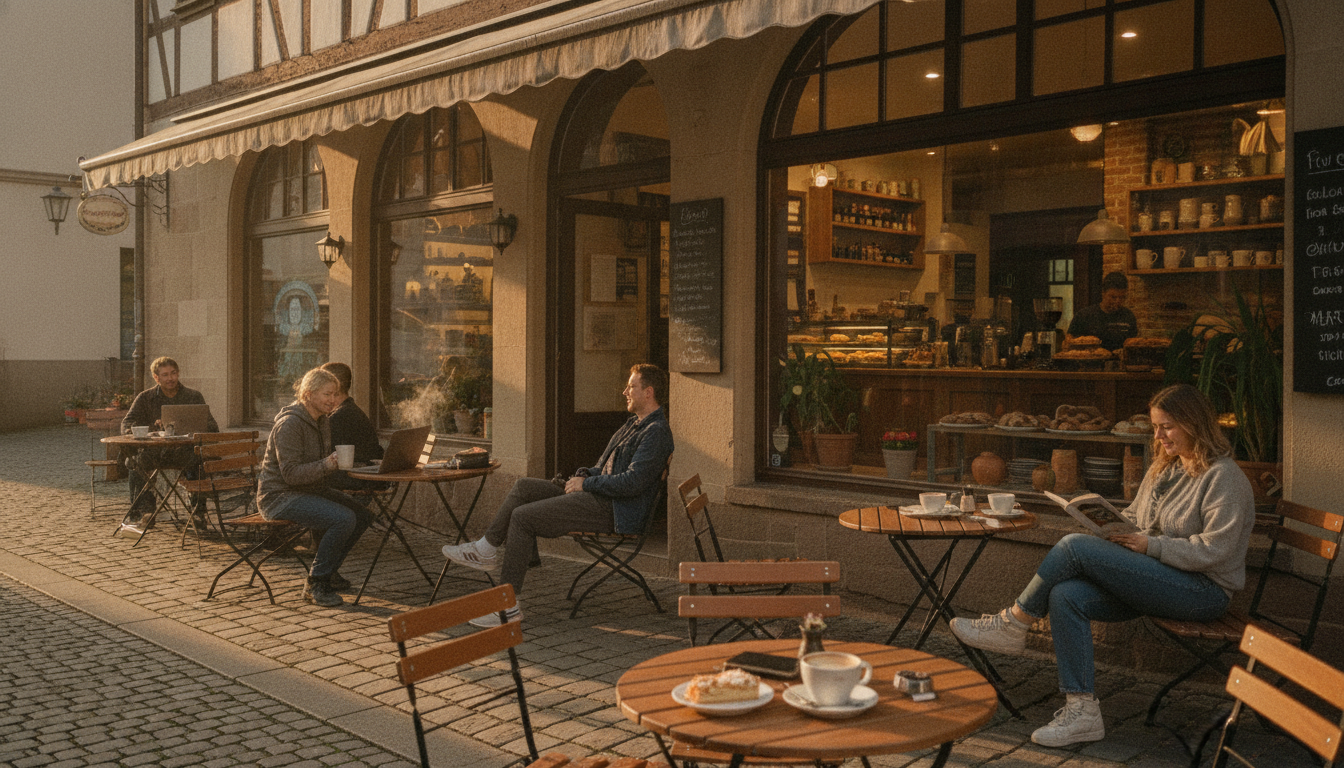 Gemütliche Cafs in Gotha zum Arbeiten und Entspannen Die besten WLAN-Cafs - Gotha