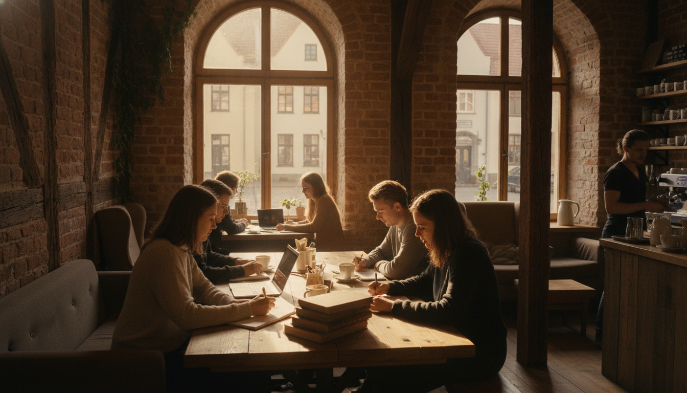 Gemütliche Cafs in Greifswald Die besten Plätze für Studenten und Digitale Nomaden - Greifswald