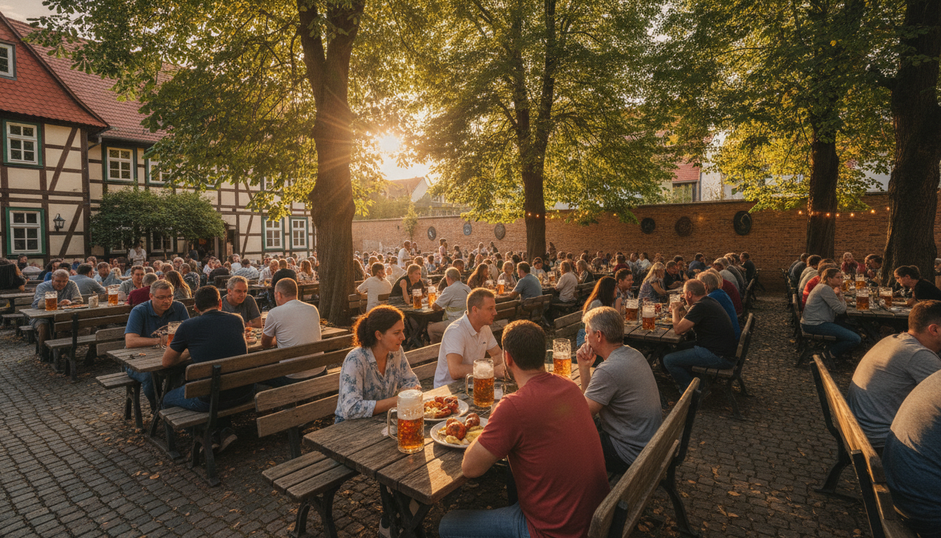 Biergärten in Halle Die besten Orte zum Entspannen an der frischen Luft - Halle