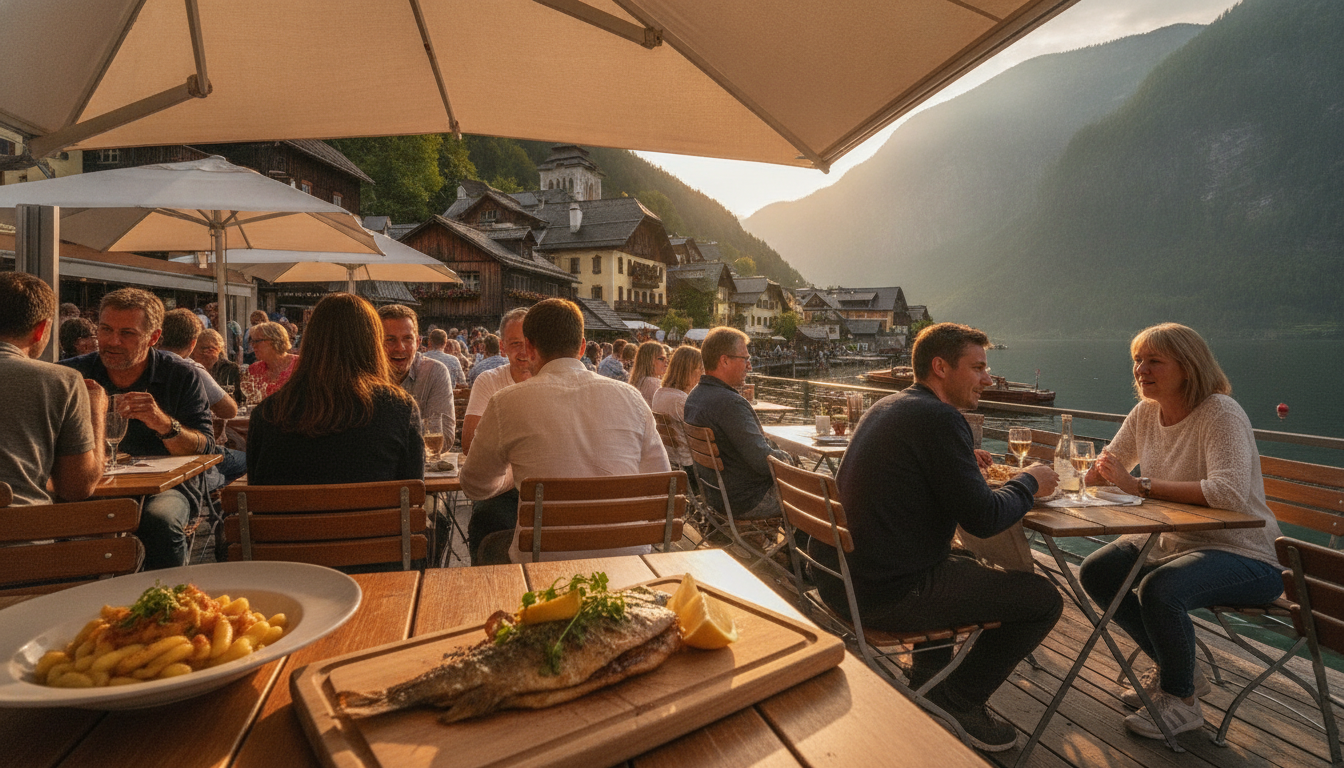 Hallstädter Fischrestaurants: Genuss am See