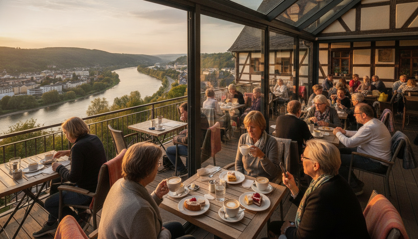 Café mit Ausblick Hamm: Genießen Sie Kaffee mit Panoramablick