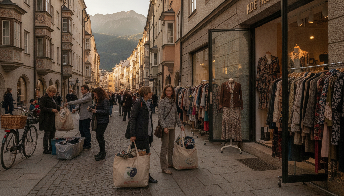 Vintage und Second-Hand Shopping in Innsbruck Die besten Läden für nachhaltige Mode - Innsbruck