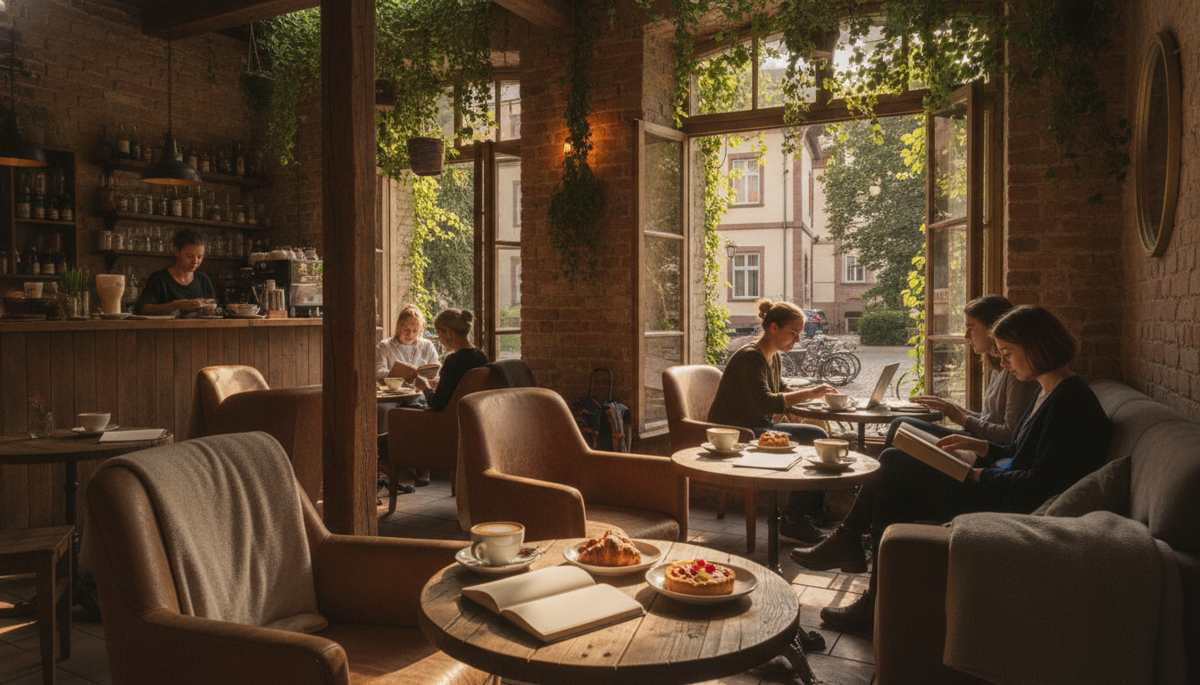 Ruhige Cafs in Karlsruhe Geheimtipps zum Arbeiten und Entspannen - Karlsruhe