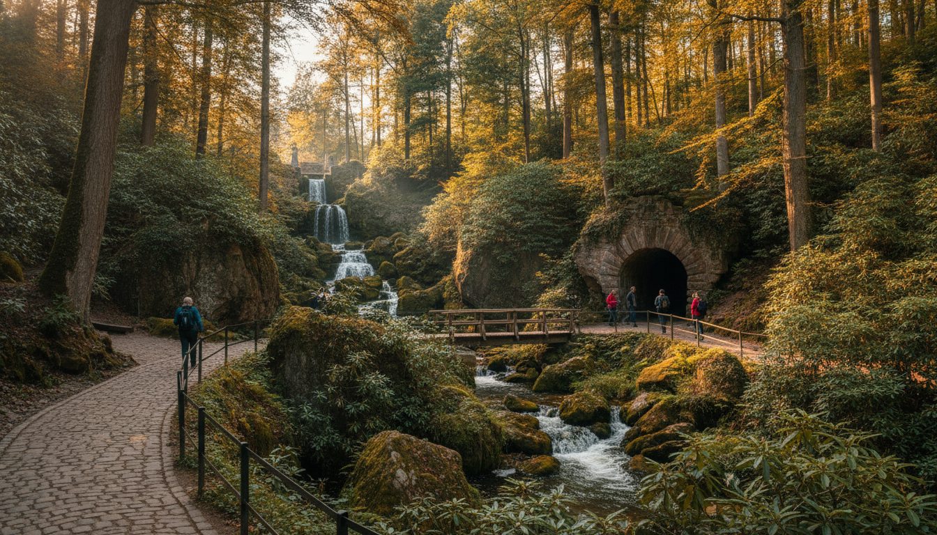 Kassel Wilhelmshöhe Bergpark Wanderwege Wasserspiele und versteckte Ecken - Kassel
