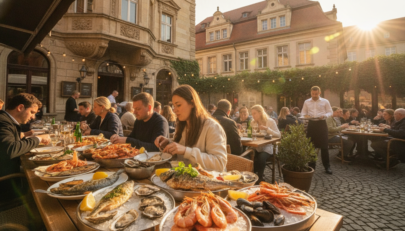 Feine Fischrestaurants in Leipzig Wo Meeresfrüchte und Fischspezialitäten frisch auf den Tisch kommen - Leipzig