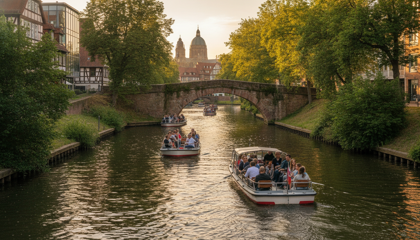 Magdeburgs versteckte Wasserwege Bootstouren auf Elbe und Kanälen entdecken - Magdeburg