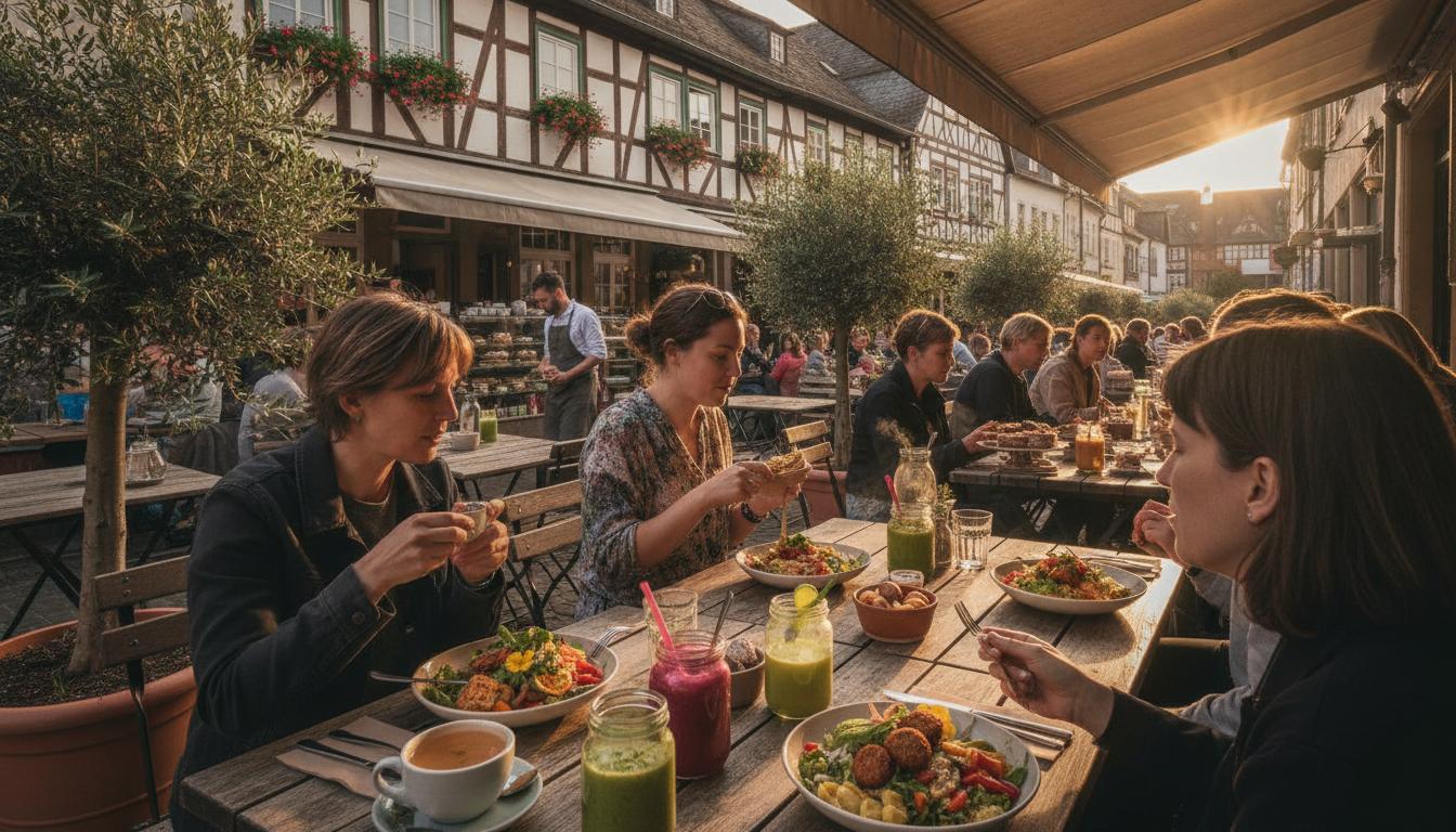 Vegane und vegetarische Cafs in Menden Gesund lecker genießen - Menden