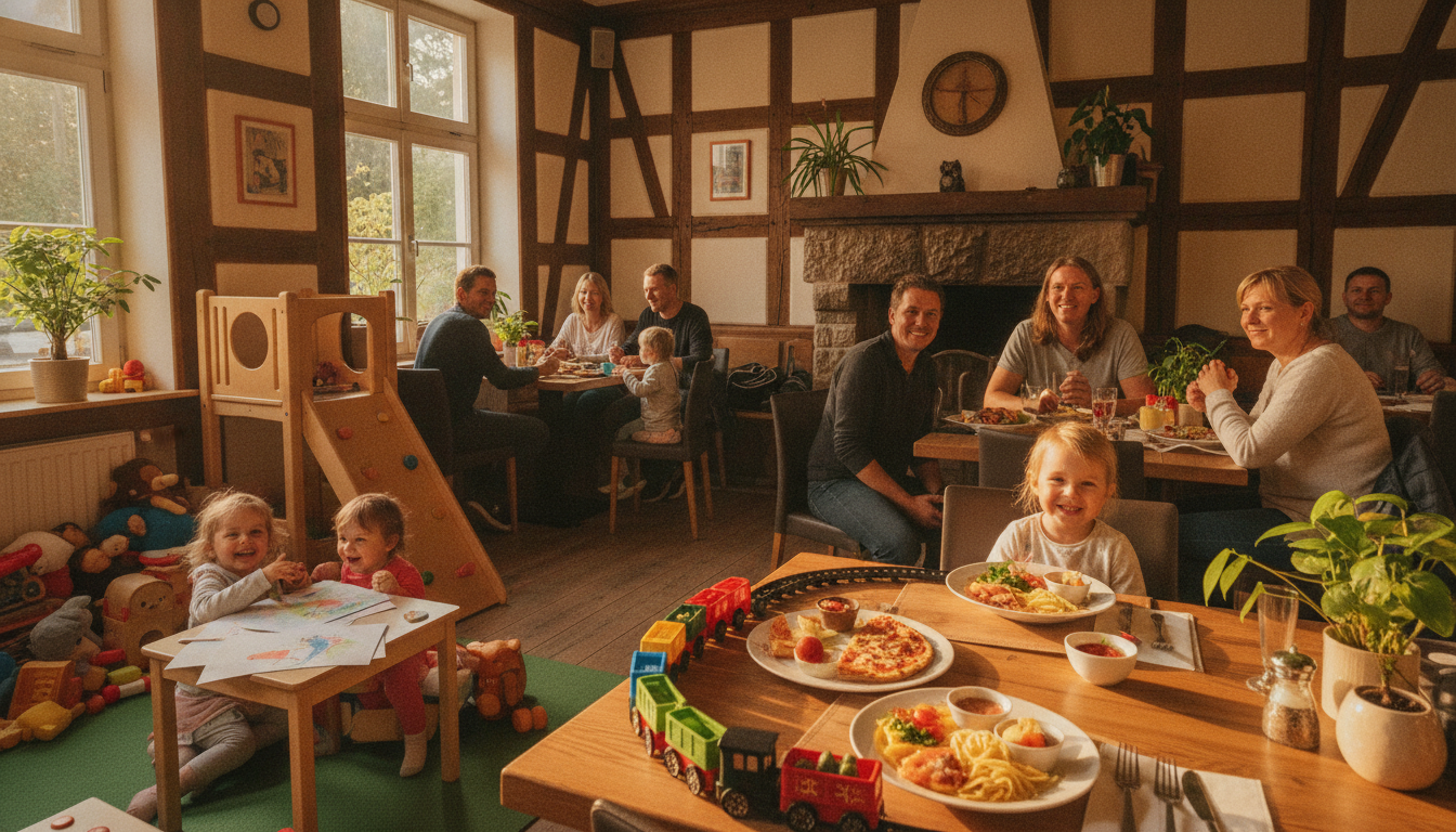 Familienfreundliche Restaurants in Wetzlar Kindermenü Spielecke und entspannter Service - Wetzlar