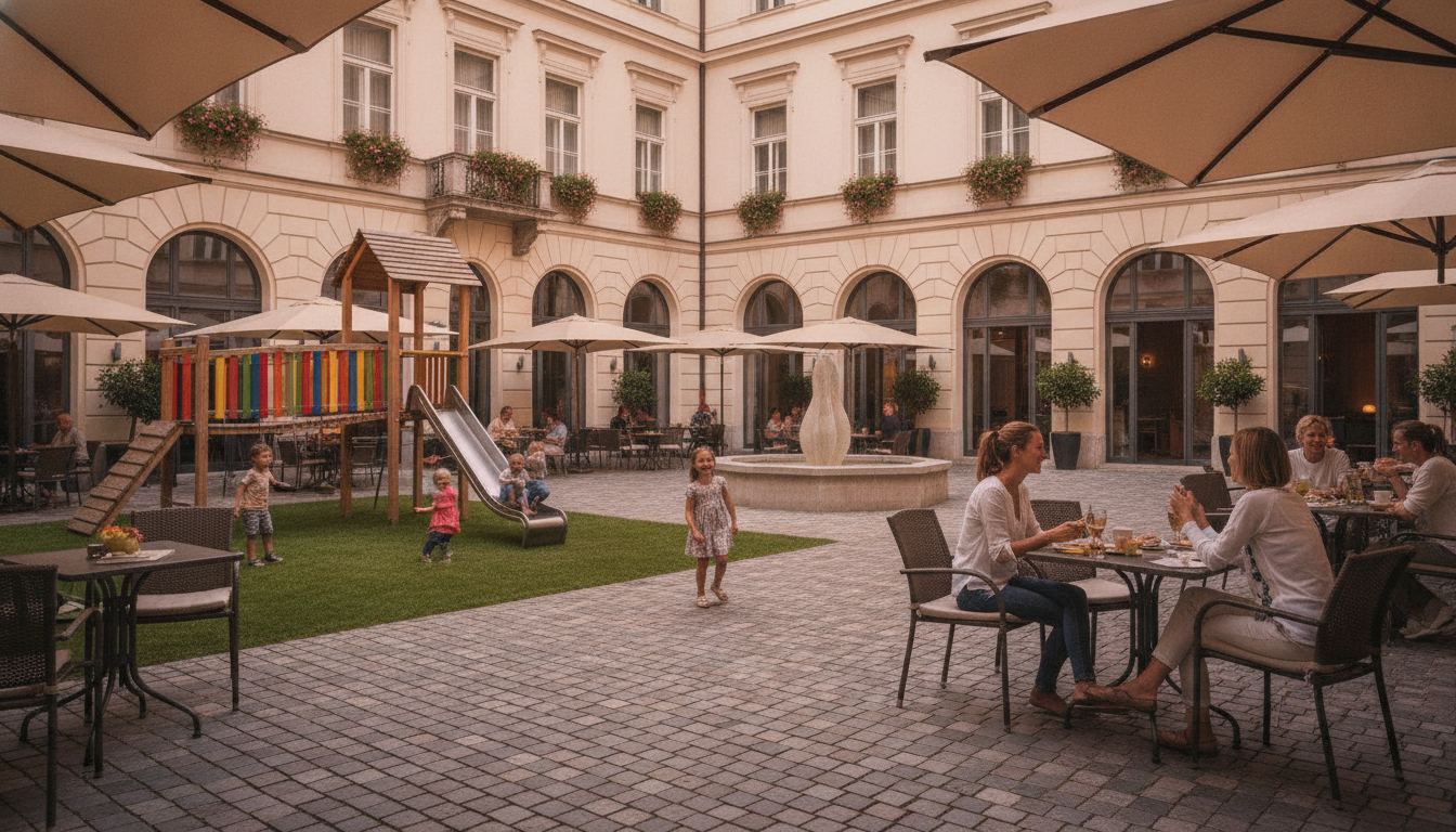 Familienfreundliche Hotels in Wien Kinderfreundliche Unterkünfte mit Spielplätzen und Services - Wien