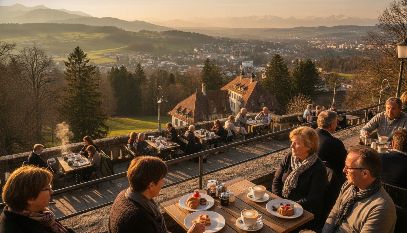 Winterthur Cafs mit Ausblick Die schönsten Plätze zum Kaffee trinken mit Aussicht - Winterthur