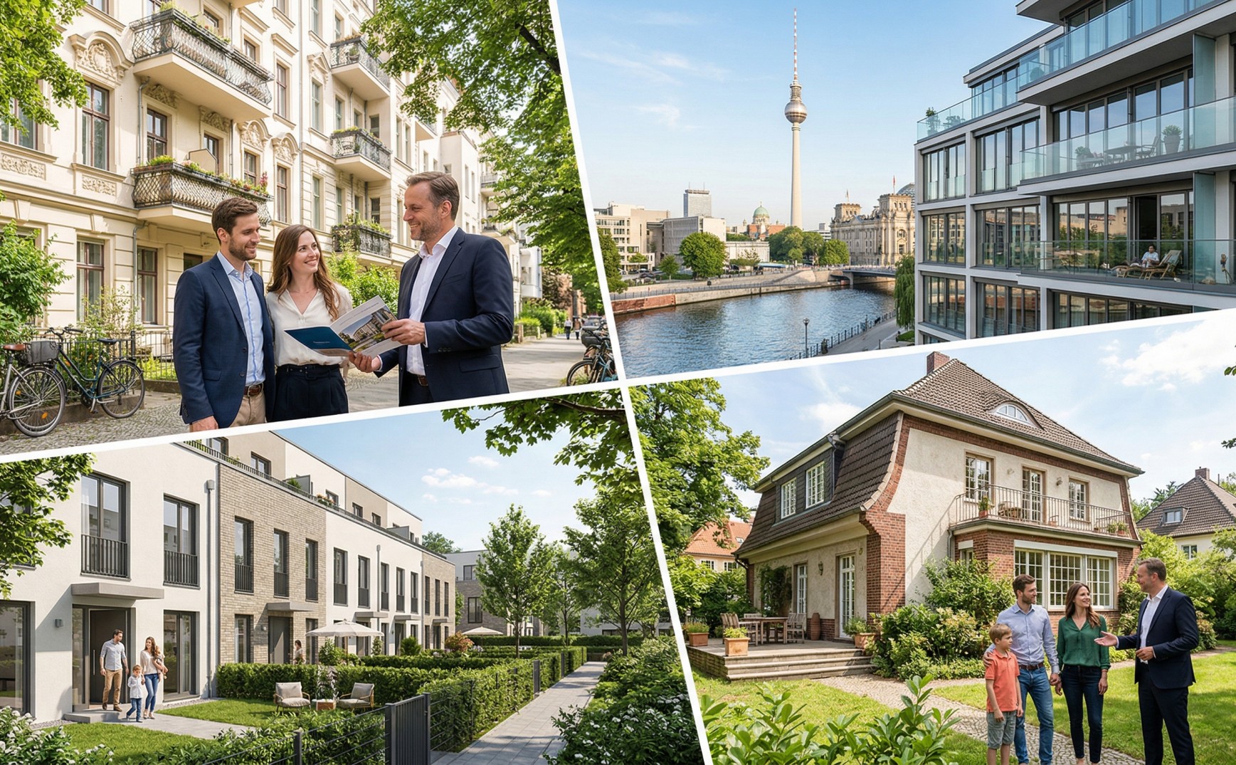 Immobilienmakler Berlin für verschiedene Immobilienarten