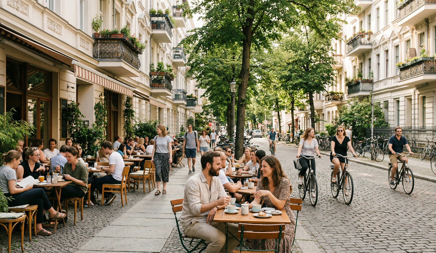 Prenzlauer Berg Schick und entspannt