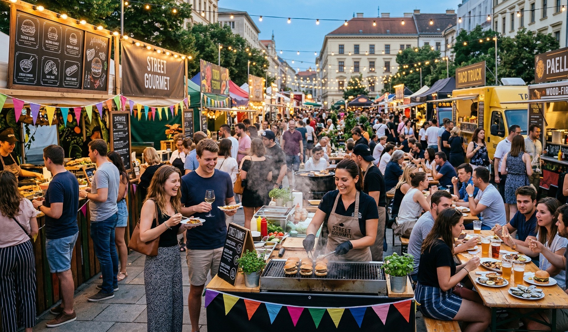 Gastronomie-Events und Food-Festivals
