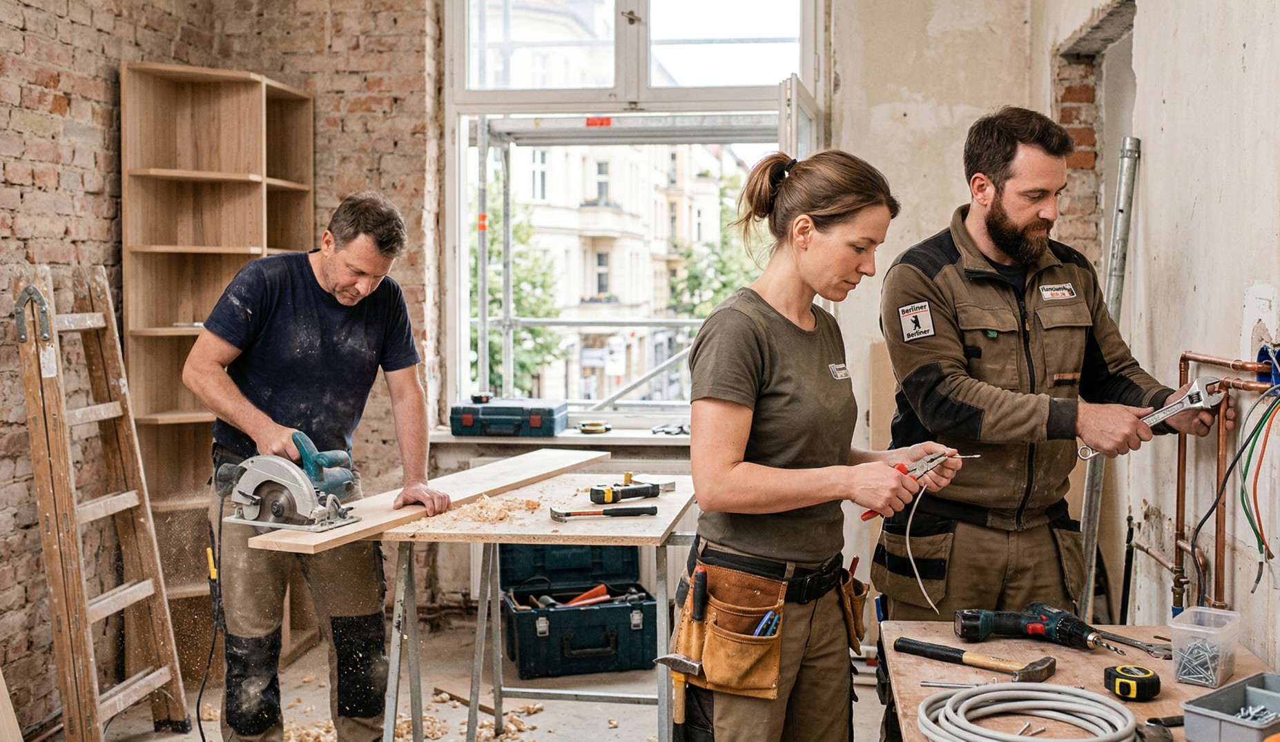 Handwerker Berlin – Zuverlässige Fachbetriebe für alle Gewerke finden