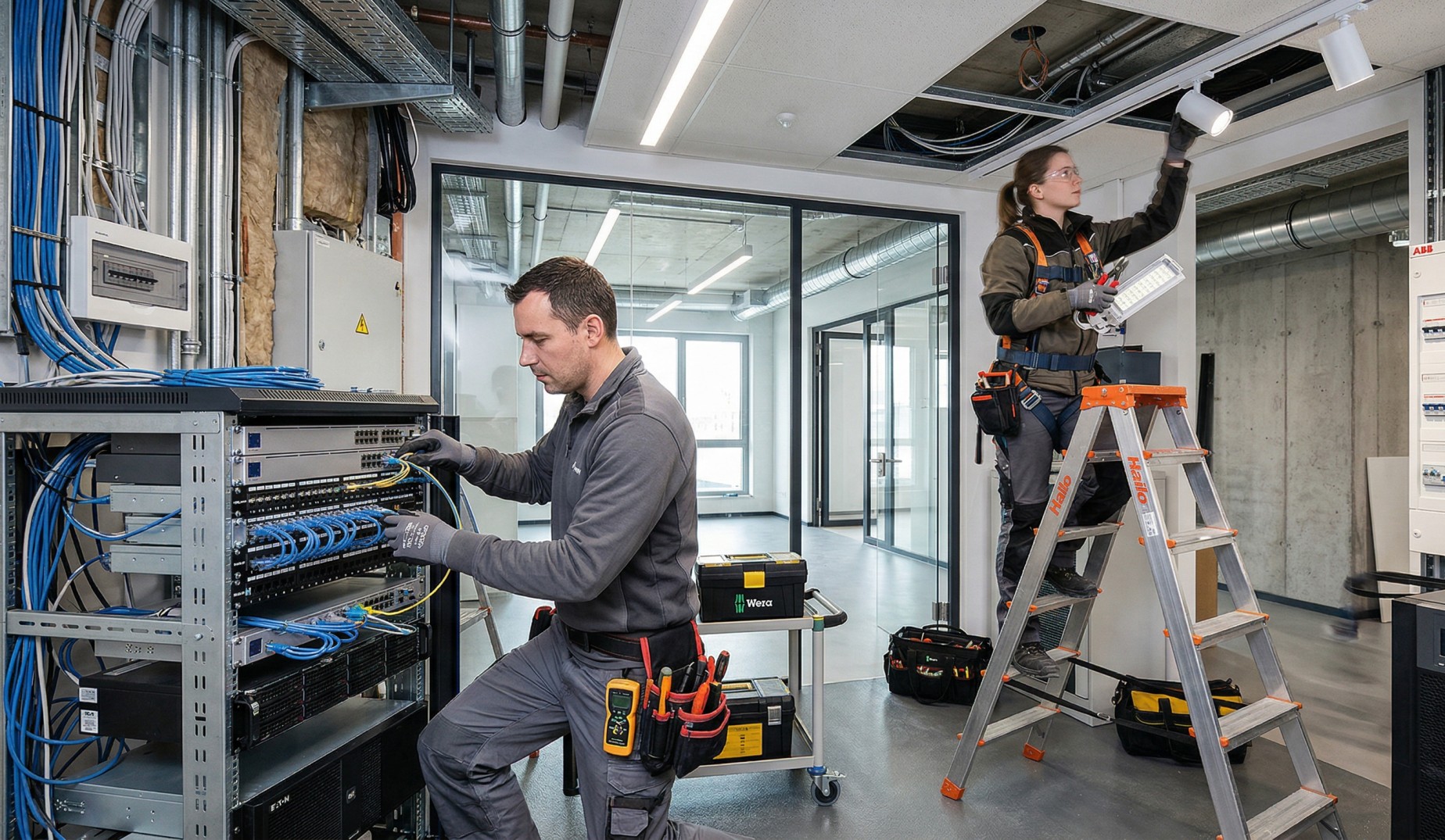 Modernisierung und Installation