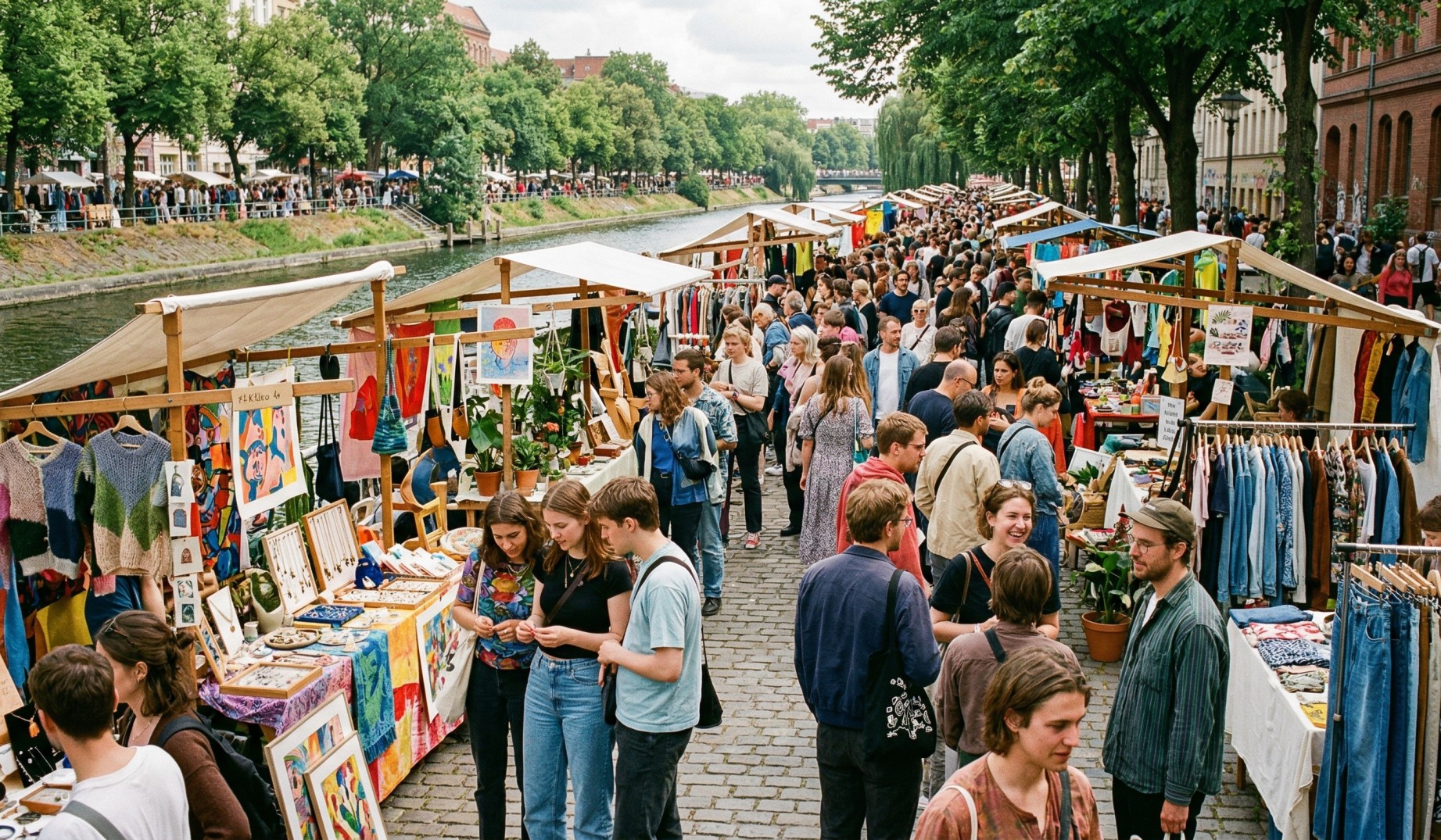 Nowkoelln Flowmarkt Kreativität in Neukölln