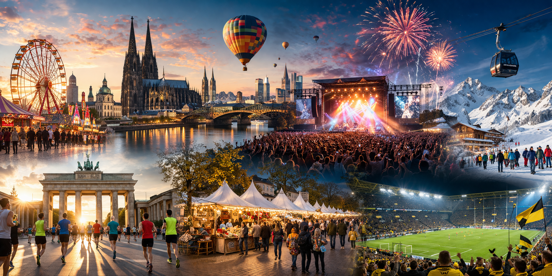 Events und Freizeit in Deutschland 2026