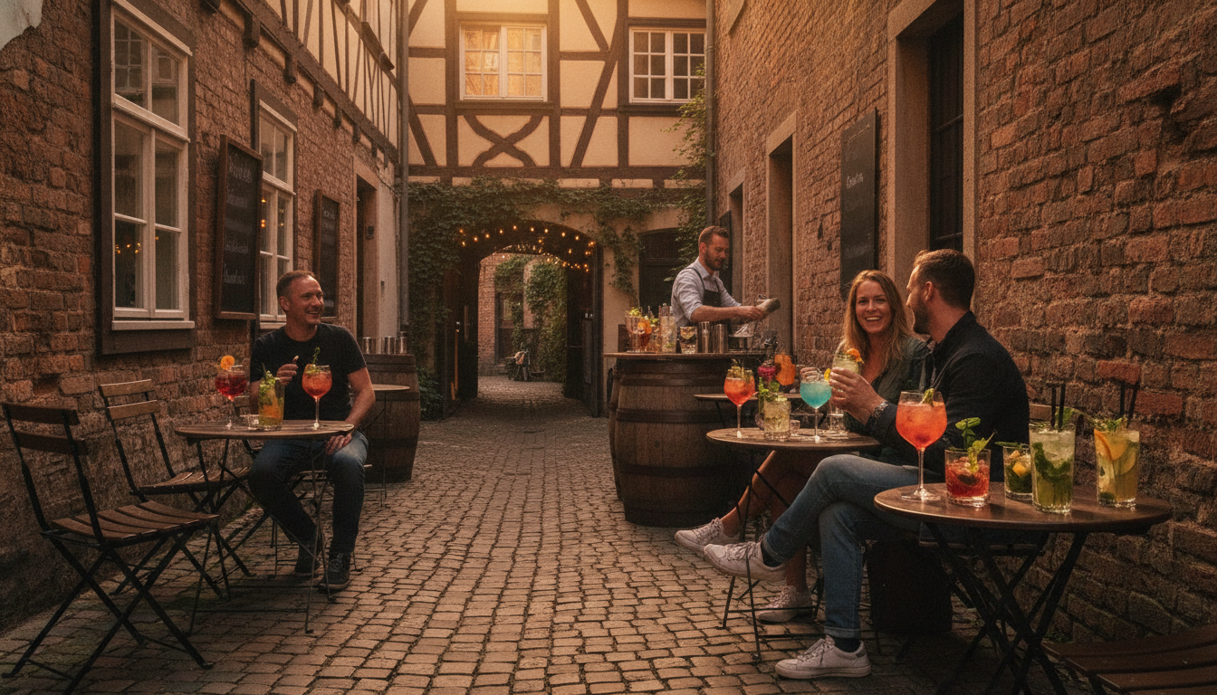 Best Cocktail Bars in Gießen: Handmade Drinks