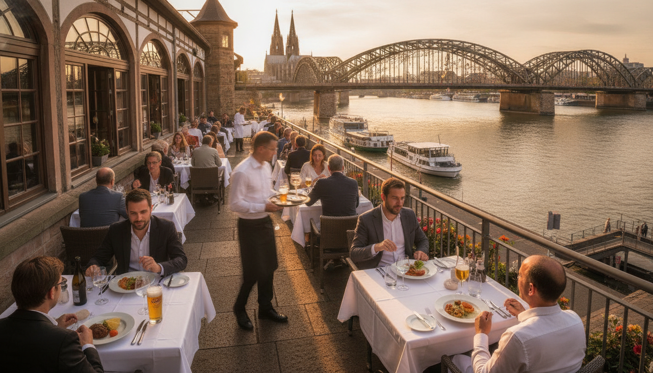 Die besten Restaurants in Köln mit Rheinblick Unsere Top 10 Tipps - Köln