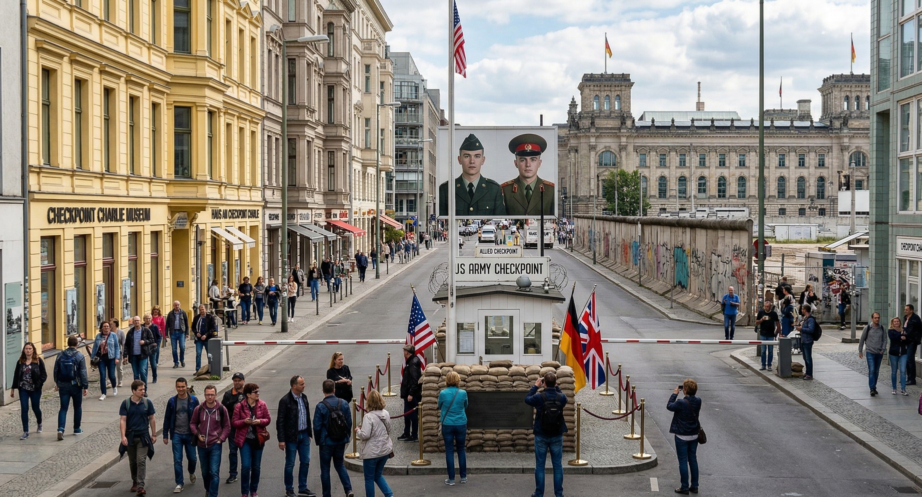 Checkpoint Charlie Berlin Geschichte und Besuch des berühmten Grenzübergangs