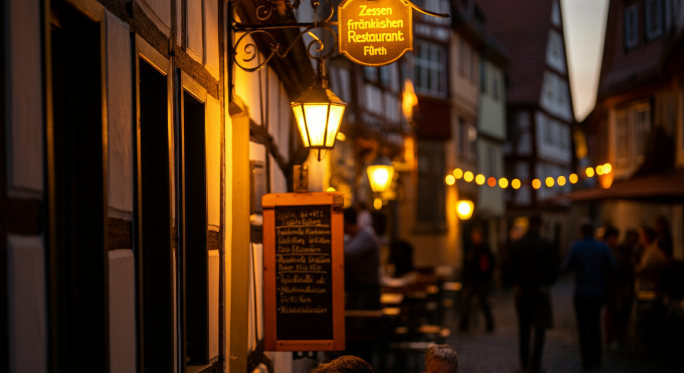 Die besten fränkischen Restaurants in Fürth Traditionelle Küche und moderne Interpretationen - Fürth
