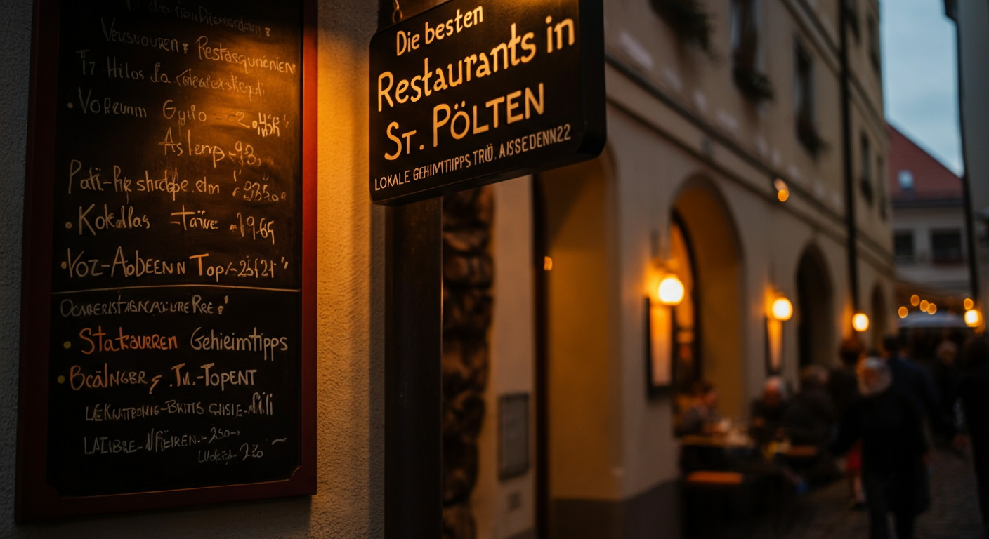 Beste Restaurants St. Pölten: Kulinarische Geheimtipps