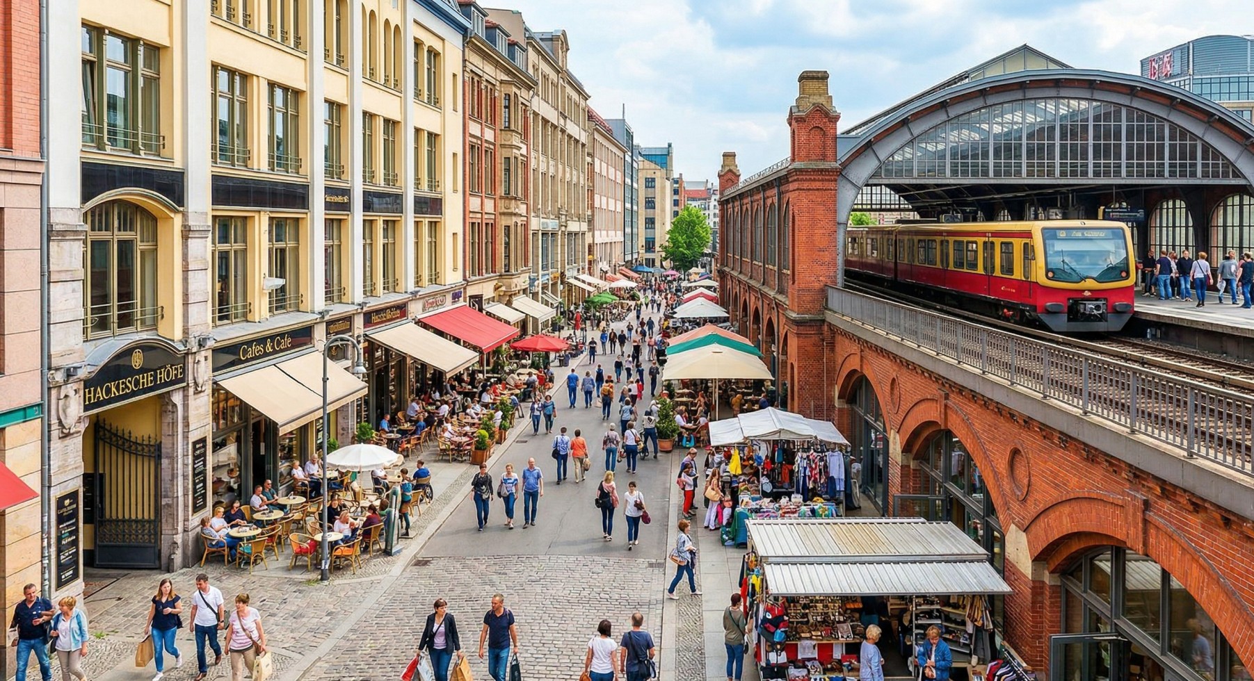 Hackescher Markt Berlin Shopping-Hotspot im Herzen der Hauptstadt