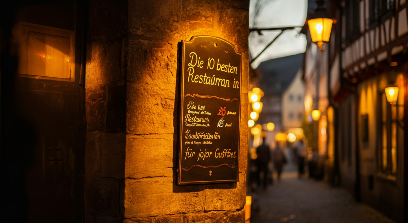 Die 10 besten Restaurants in Saarbrücken für jeden Geschmack - Saarbrücken