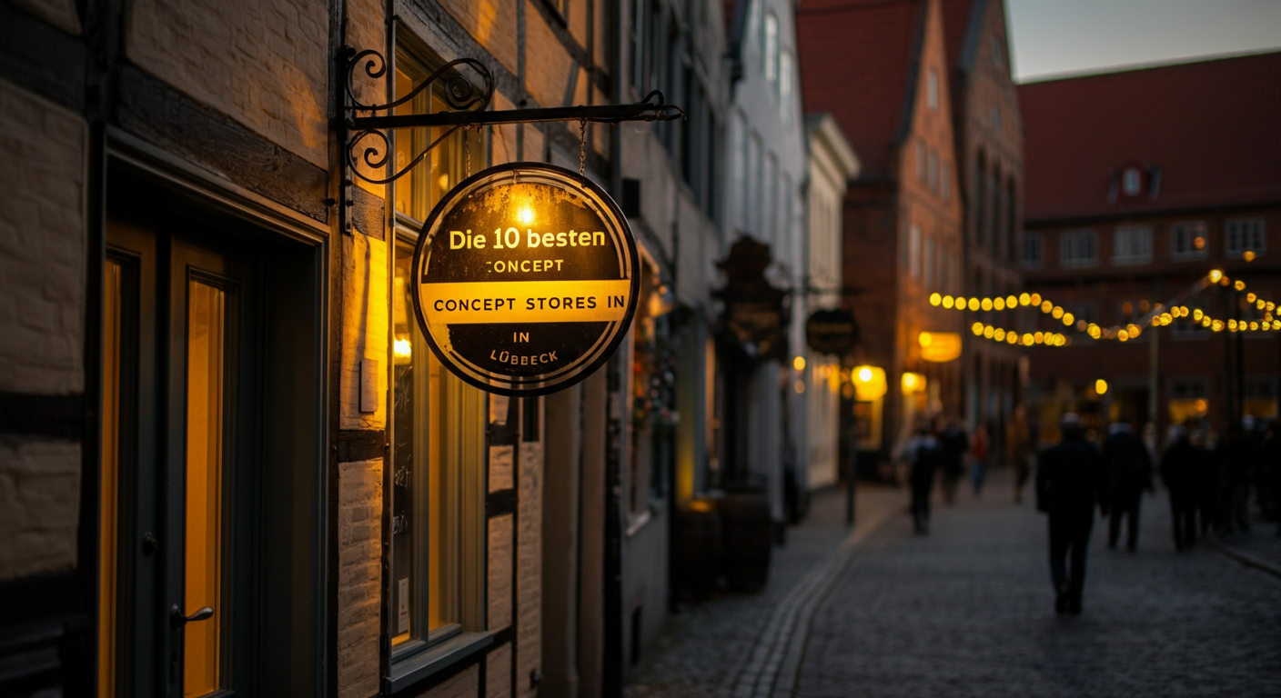 Entdecke Lübecks 10 stilvollste Concept Stores - Shoppen mit Flair!