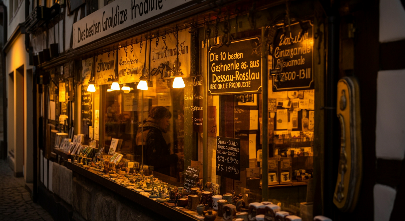 Die 10 besten Geschenke aus Dessau-Roßlau Einzigartige Souvenirs und regionale Produkte - Dessau-Roßlau