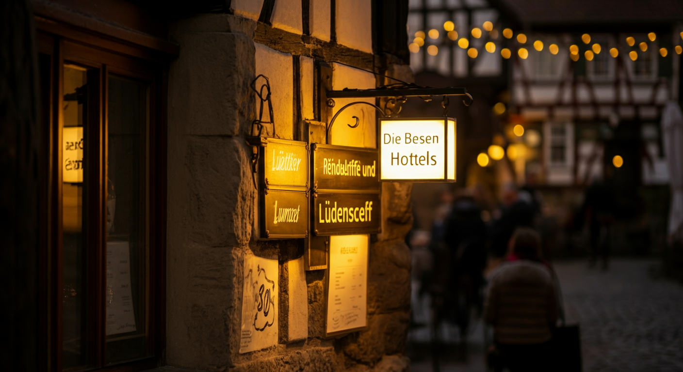 Die besten Hotels in Lüdenscheid Entspannung und Komfort in der Bergstadt - Lüdenscheid