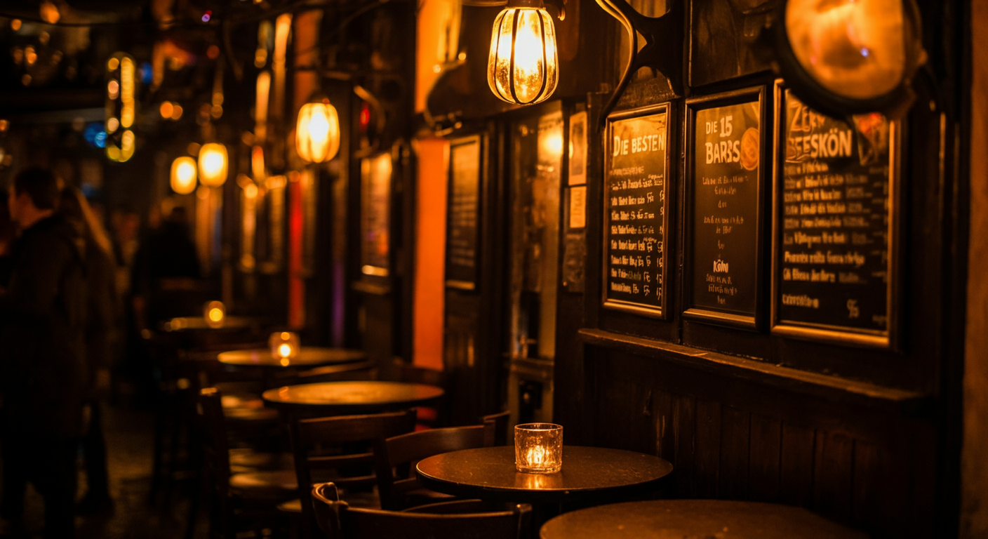 Die 15 besten Bars in Köln für jeden Geschmack - Köln