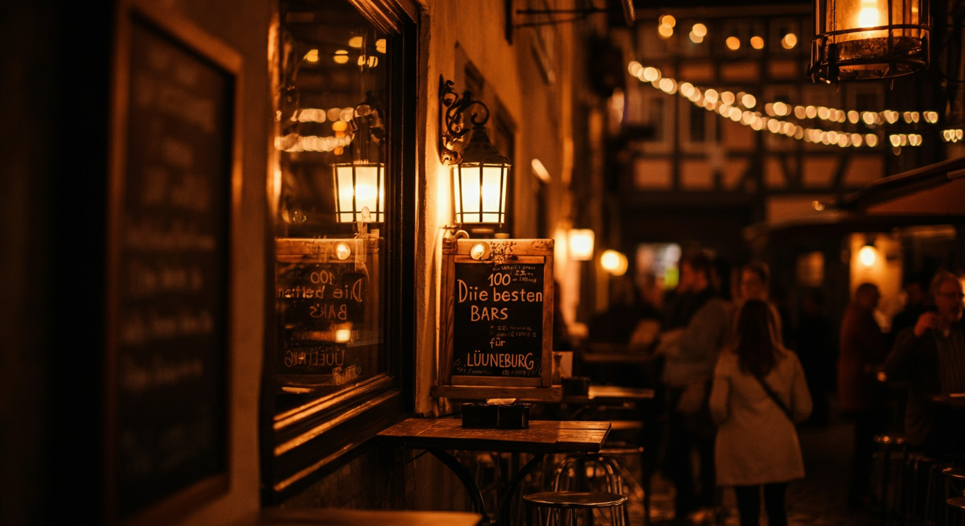 Entspannte Abende in Lüneburg: Die 10 besten Bars für dich