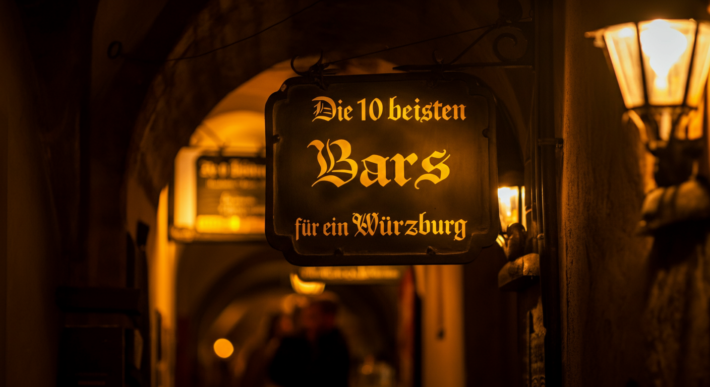 Die 10 besten Bars in Würzburg für ein prickelndes Getränk - Würzburg
